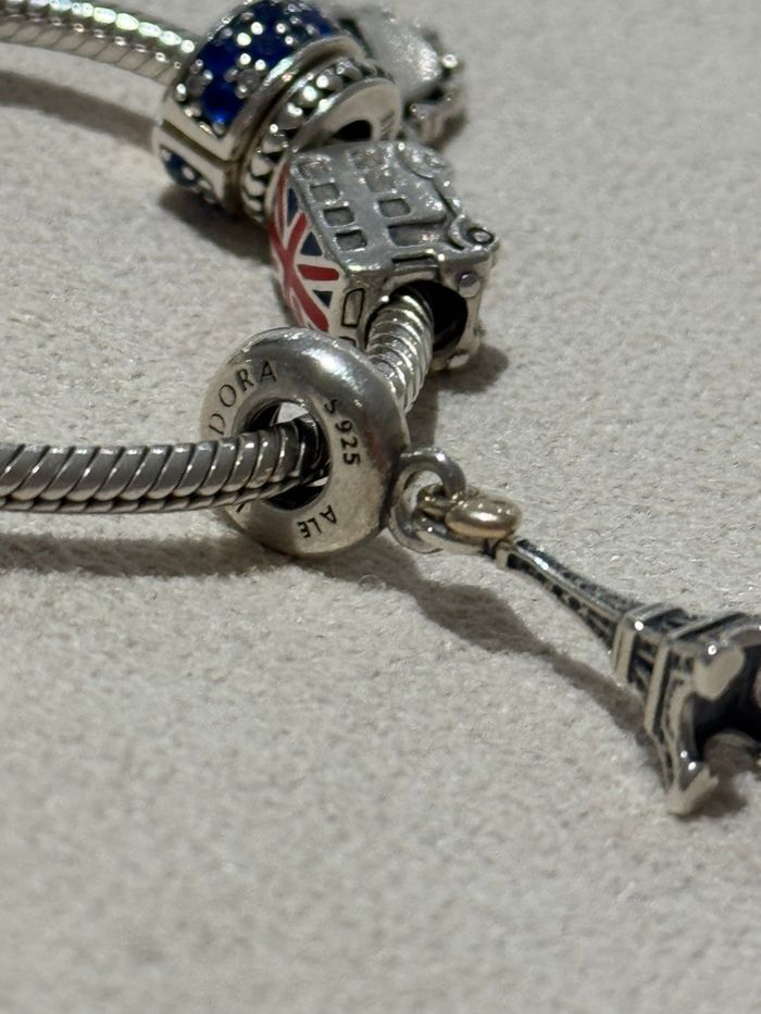 Charm Pandora Pendant Tour Eiffel & Cœur - photo numéro 3