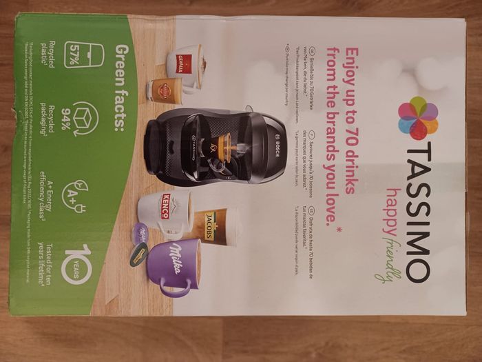 Cafétière BOSCH Tassimo Happy Noir Neuve + 3 paquets de TASSIMO neufs - photo numéro 5