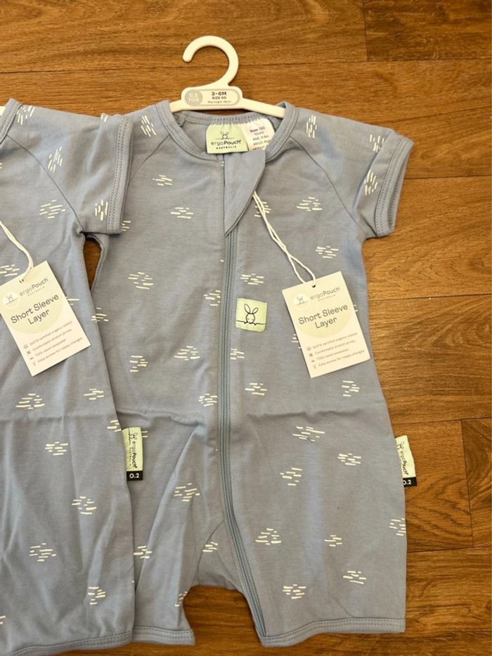 (New) Pack of 2 pyjama combishort 3-6m - photo numéro 3