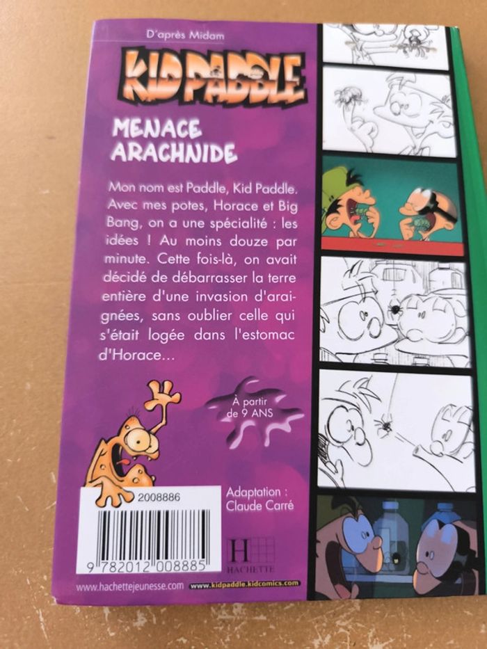 Kid paddle. Menace arachnide - photo numéro 2