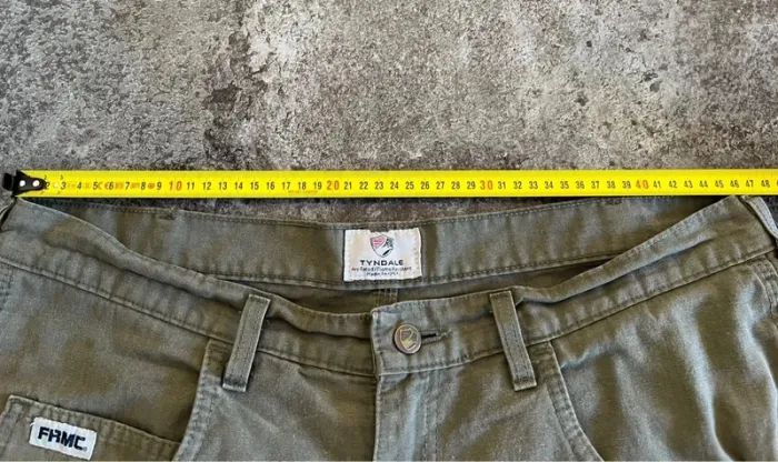 Short cargo workwear homme Tyndale 36x34 Pantaloncini carpentiere uomo Zimmermannsshorts Herren - photo numéro 6