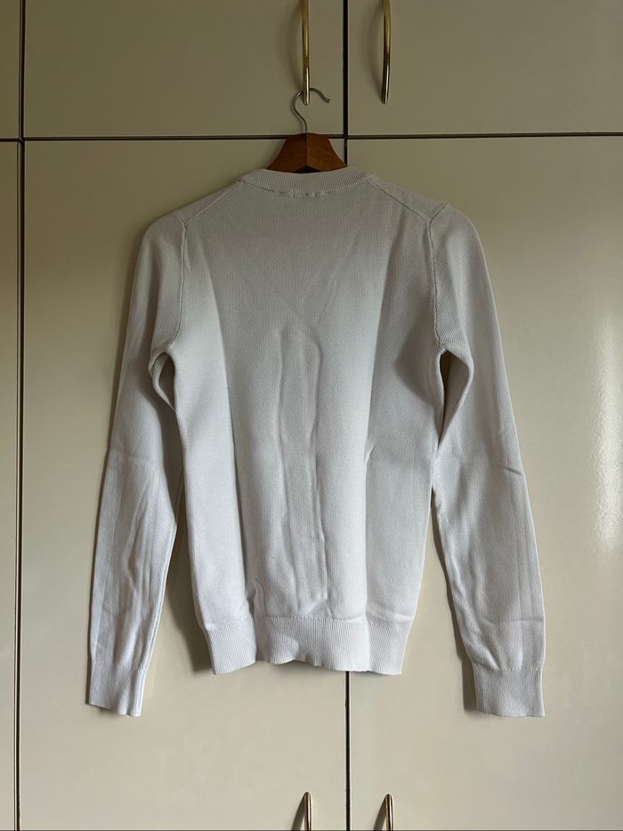 Pull léger blanc - photo numéro 2