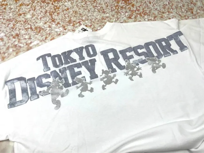 Spirit T-shirt blanc Tokyo Disney Resort Mixte