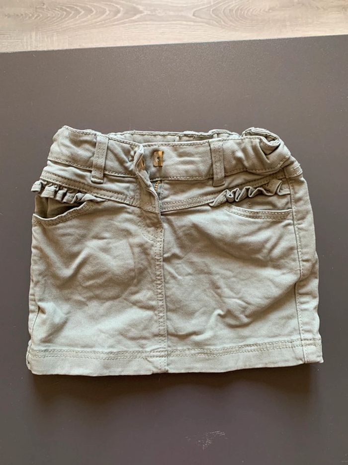 Jupe kaki fille taille 2 ans