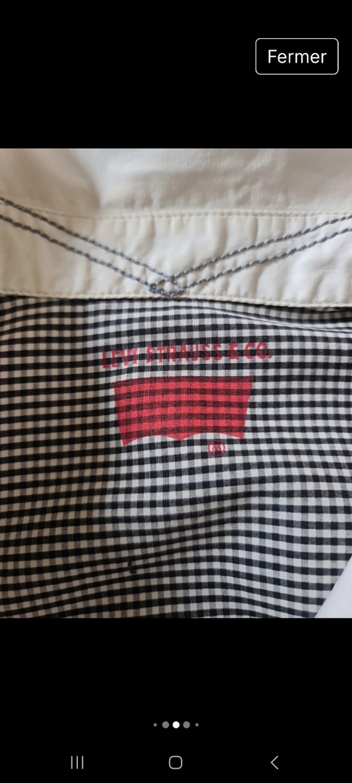 Chemisette Levi Strauss taille M - photo numéro 7