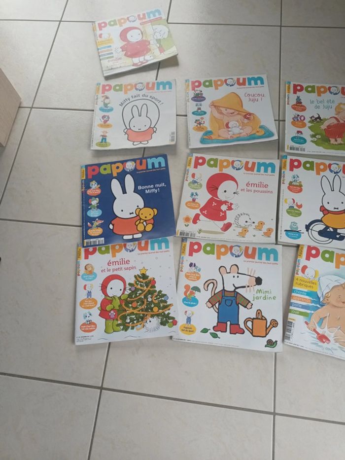 Lot de 10 livres pour enfants de 1 à 3 ans Papoum - photo numéro 4