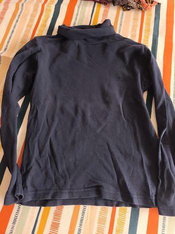 Tee shirt col roulé 8 ans Okaïdi comme neuf