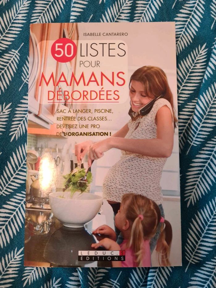 Livre 50 liste pour maman débordées