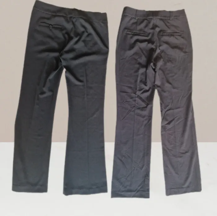 Lot de deux pantalons à jambes larges noir - Manoukian - Taille 36 - photo numéro 3