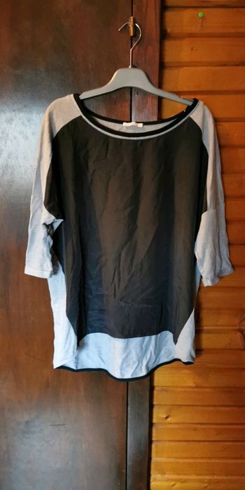 Tee-shirt bi matière