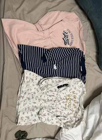 Lot de 3 robes manches longues 8 ans