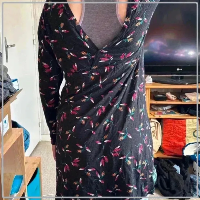 Robe de maternité colorée taille 40/42 marque envie de fraise - photo numéro 2