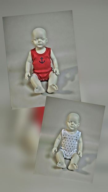 🍬 Lot de 2 bodys U tout petits 🍬