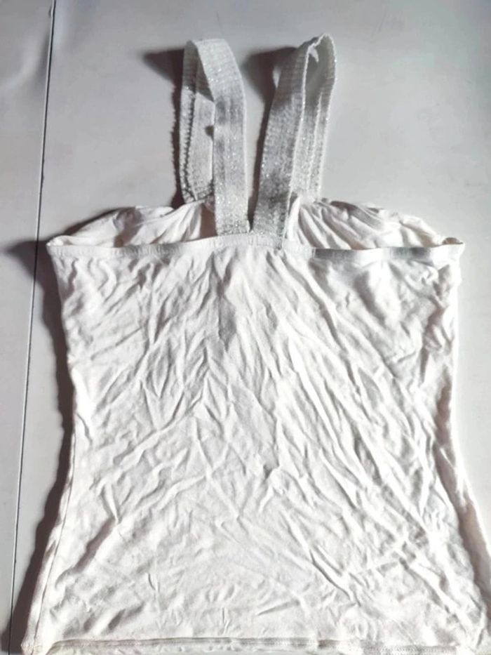 Top blanc ecru - photo numéro 2