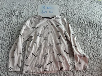 T-shirt skate 8 ans