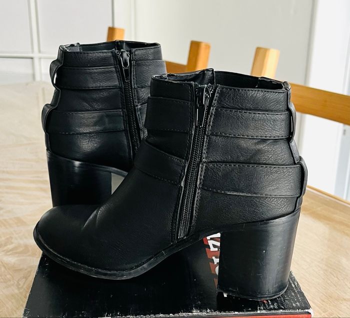 Bottines noires « Gémo » T38 - photo numéro 3