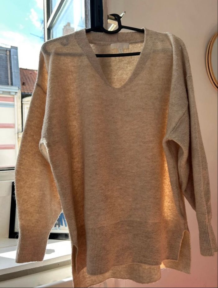 Pull beige - photo numéro 2