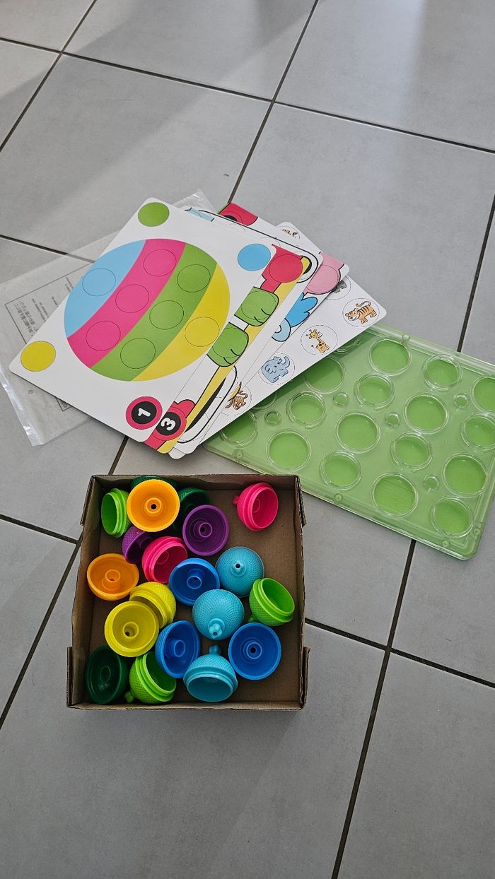 Jeu plateau montessori - photo numéro 2