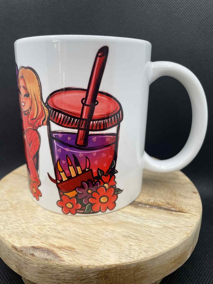 🖤 Mug Mercredi Addams – Automne Gothique & Cosy - photo numéro 2