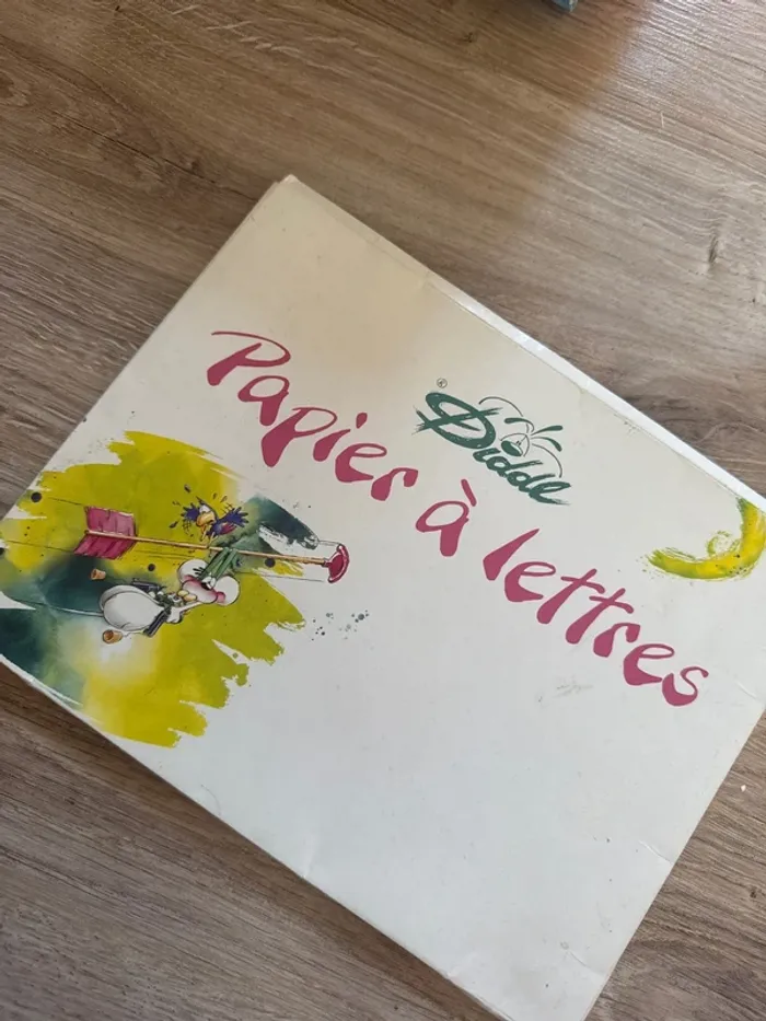 Chemise papier à lettre diddl