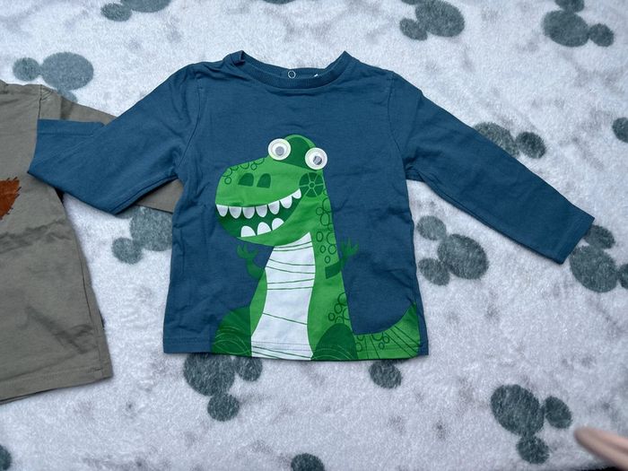 Lot 13 : tee-shirt manches longue / toy story / 18 mois - photo numéro 2