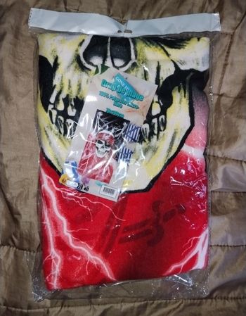 Serviette de plage tête de mort oeko tex