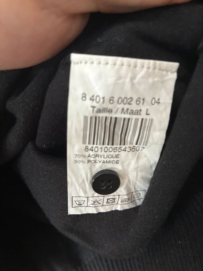 Pull col chemise studio taille L - photo numéro 3