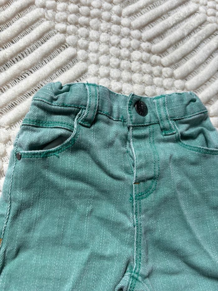 Short en jeans fille 6 mois TEX - photo numéro 2