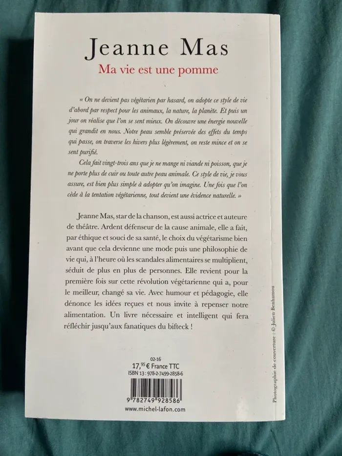 Livre « ma vie est une pomme » - photo numéro 2