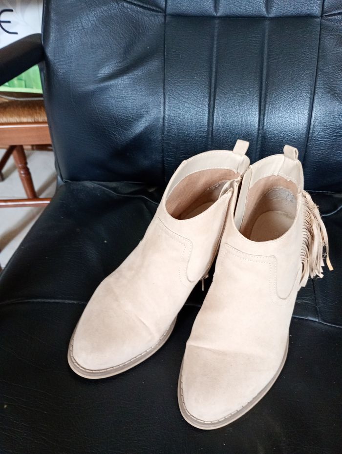 Bottines en daim - photo numéro 2