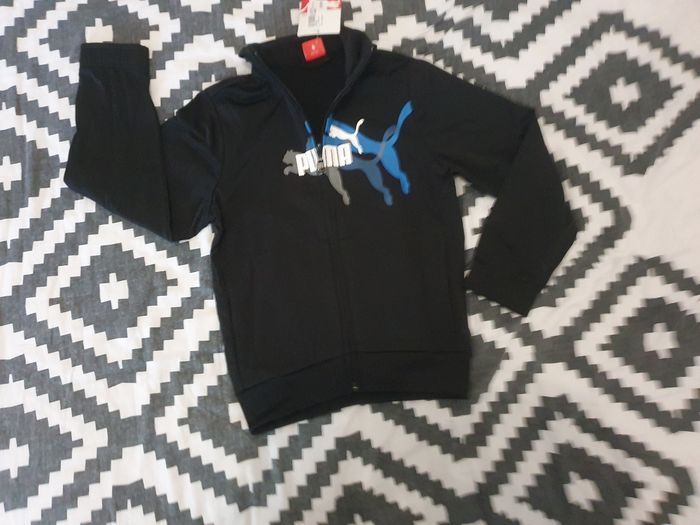Veste zippée puma taille 8 ans - photo numéro 4
