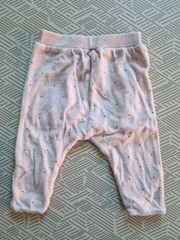 Ensemble fille Kiabi rose panda 73-76 cm - photo numéro 3