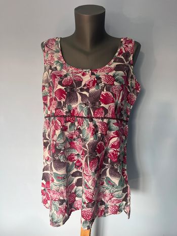 Débardeur fleuri - Taillissime, la redoute - Taille 44