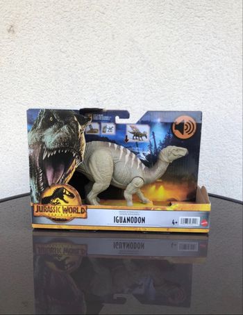 Dinosaure iguanodon jurassic world mattel