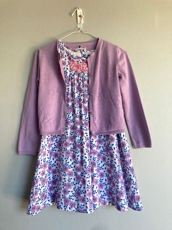 Ensemble fille été Sergent Major – Robe et gilet – 8 ans (128 cm)