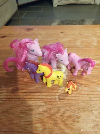Lot 6 petits poneys