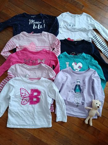 🌸 Lot t-shirt manches longues - Taille 6 ans 🌸