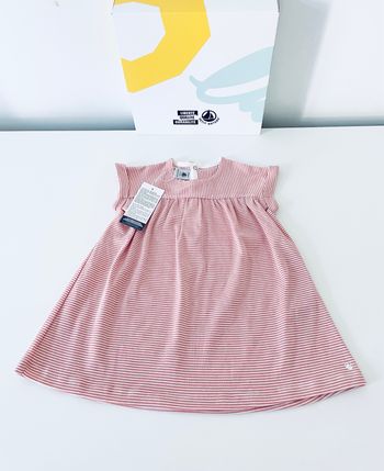 Robe Petit Bateau, taille 12 mois
