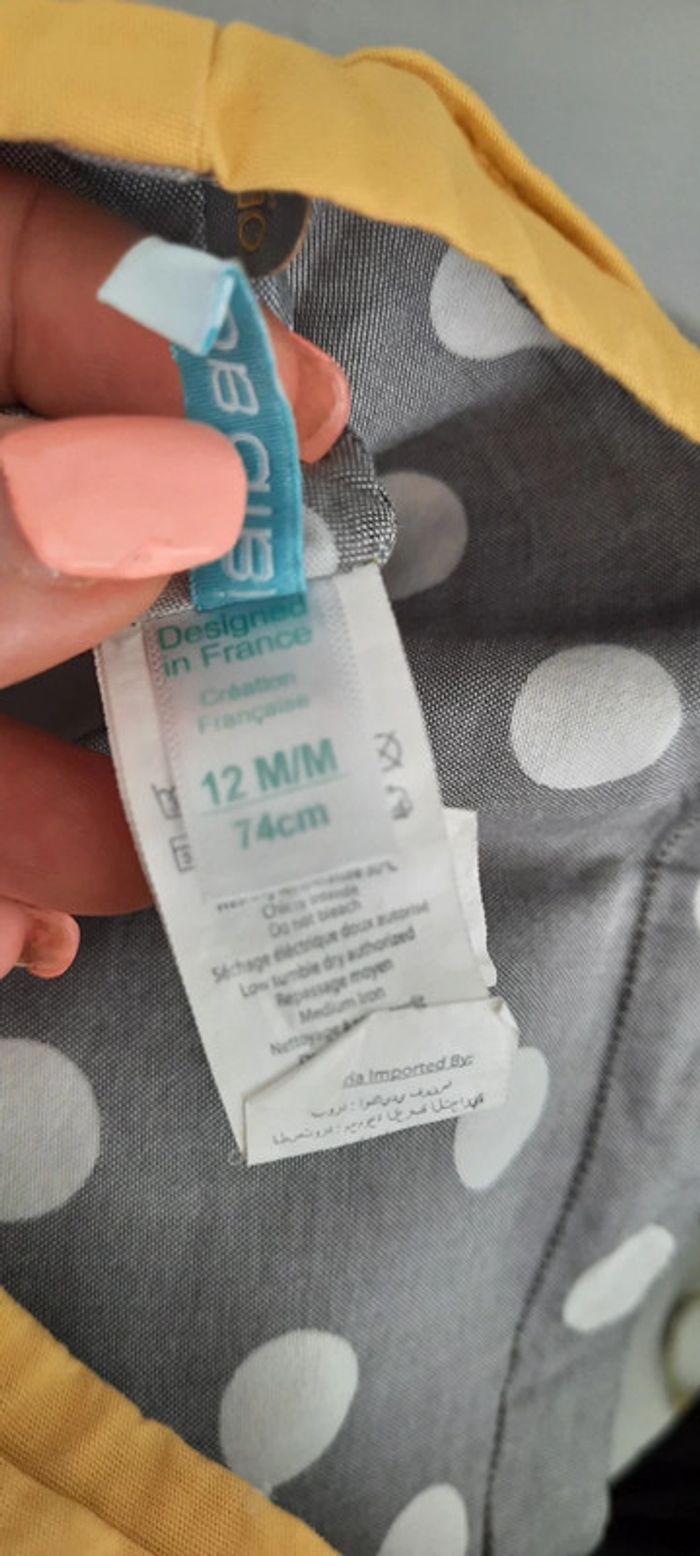 Robe jaune 12mois - photo numéro 5