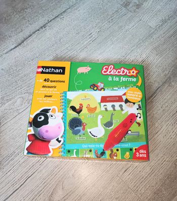 Petit livre électronique+ stylo signal sonore