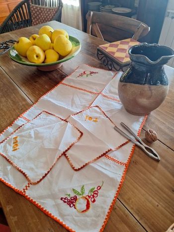 Chemin de table  shabby