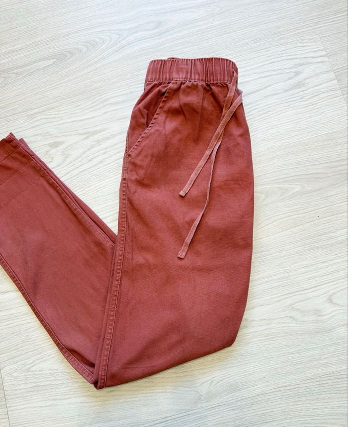 Pantalon marron roxy taille 34 XS - comme neuf - photo numéro 3