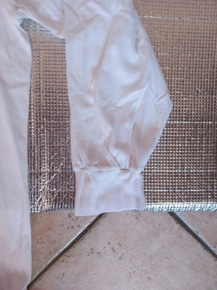 😴pull coton blanc T40 - photo numéro 3