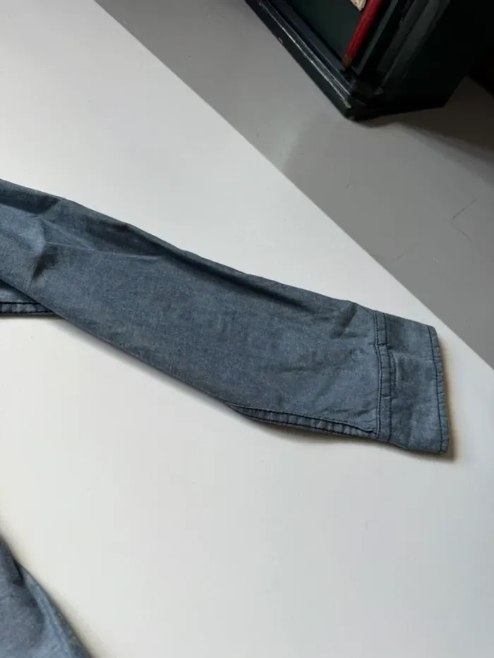 Chemise bleu Kaporal effet jeans - photo numéro 8