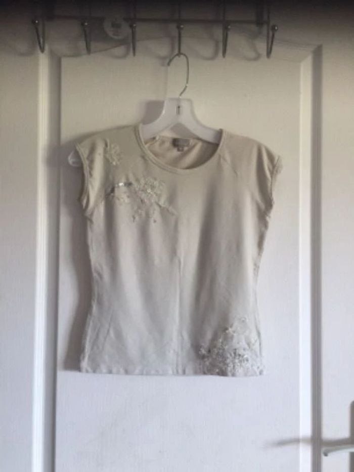 Top écru Naf Naf 38