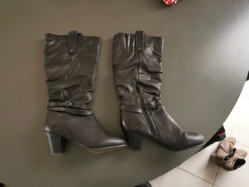 Bottes cuir