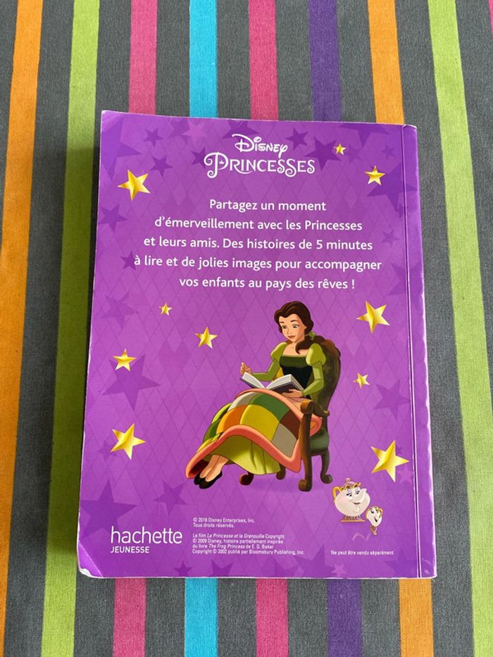 Livre Disney princesses 5 minutes pour s’endormir - photo numéro 2