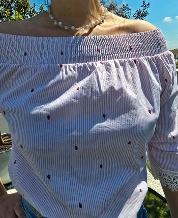 Top épaules dénudées