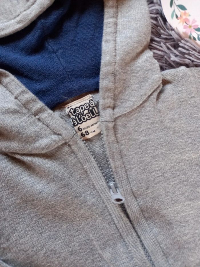 Gilet garçon 6 mois - photo numéro 2