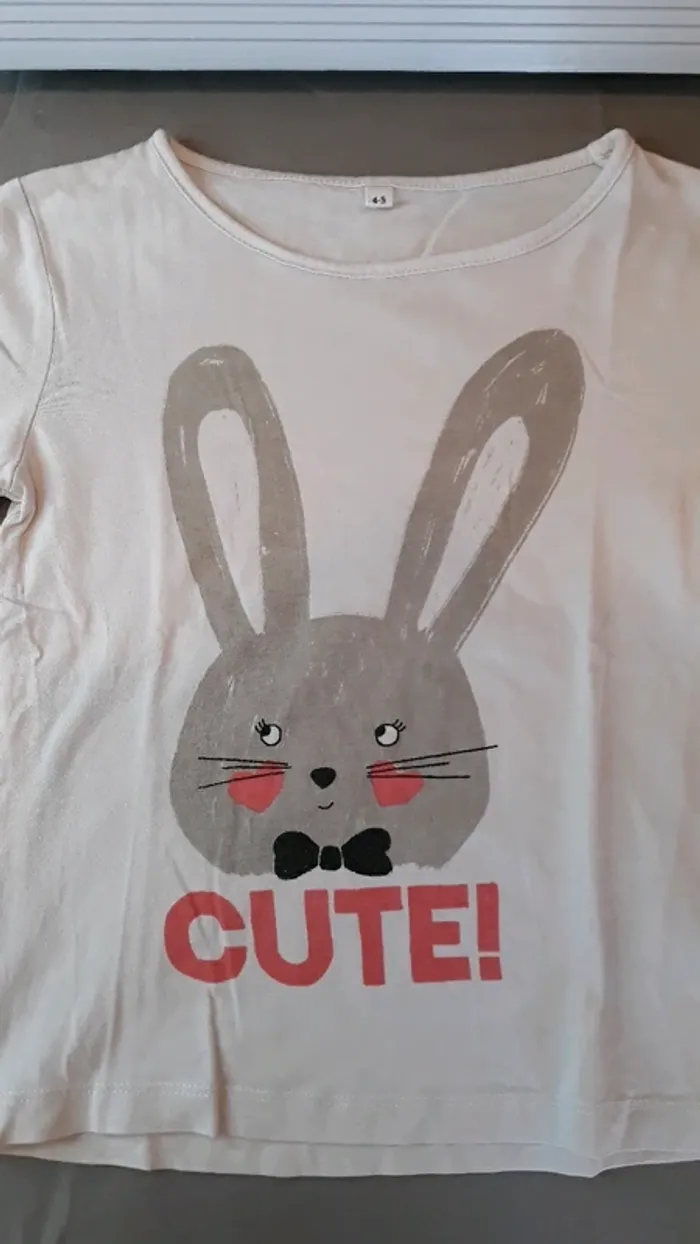 T shirt manche longue 4/5 ans - photo numéro 2